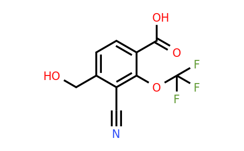 1807307-41-0 | 3-Cyano-4-hydroxymethyl-2-(trifluoromethoxy)benzoic acid