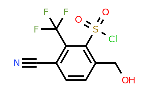 1807308-34-4 | 3-Cyano-6-hydroxymethyl-2-(trifluoromethyl)benzenesulfonylchloride