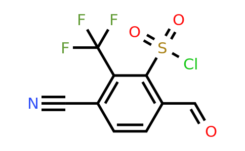 1807308-92-4 | 3-Cyano-6-formyl-2-(trifluoromethyl)benzenesulfonylchloride