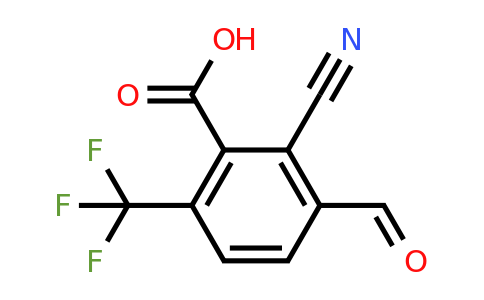 1807308-96-8 | 2-Cyano-3-formyl-6-(trifluoromethyl)benzoic acid