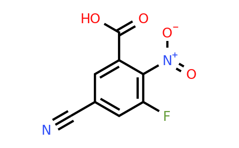 1807309-37-0 | 5-Cyano-3-fluoro-2-nitrobenzoic acid