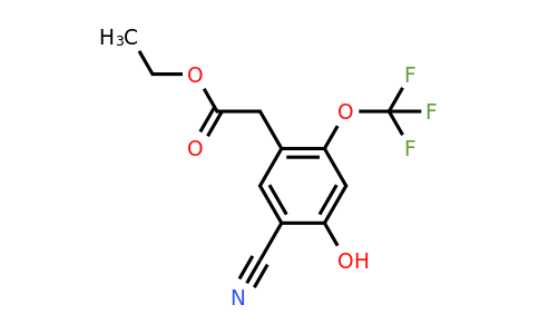 1807311-04-1 | Ethyl 5-cyano-4-hydroxy-2-(trifluoromethoxy)phenylacetate
