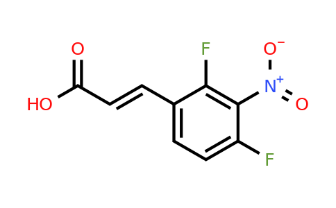 1807313-07-0 | 2,4-Difluoro-3-nitrocinnamic acid