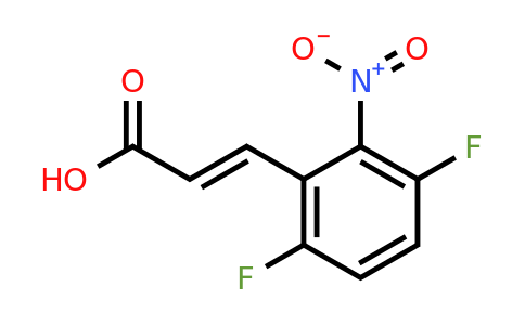 1807313-09-2 | 3,6-Difluoro-2-nitrocinnamic acid