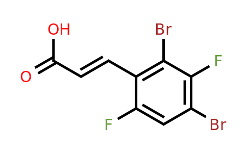 1807314-09-5 | 2,4-Dibromo-3,6-difluorocinnamic acid