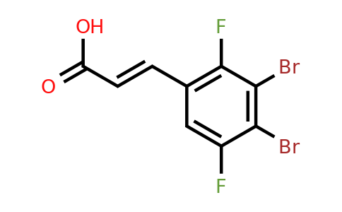 1807320-24-6 | 3,4-Dibromo-2,5-difluorocinnamic acid