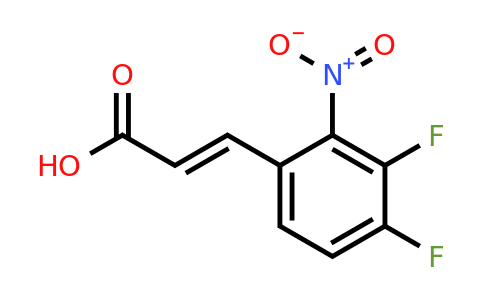 1807329-74-3 | 3,4-Difluoro-2-nitrocinnamic acid