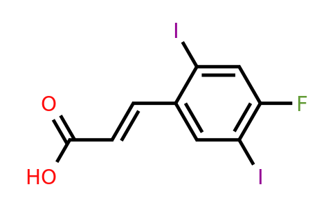 1807335-07-4 | 2,5-Diiodo-4-fluorocinnamic acid