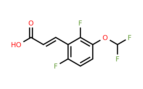1807354-24-0 | 2,6-Difluoro-3-(difluoromethoxy)cinnamic acid