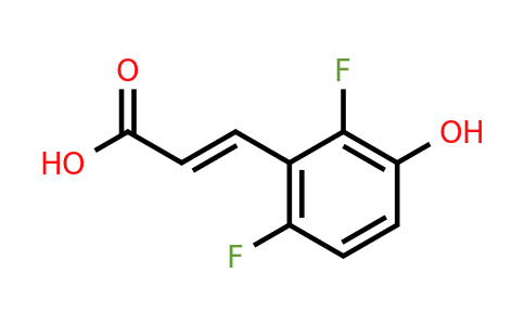 1807356-72-4 | 2,6-Difluoro-3-hydroxycinnamic acid