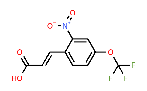 1807368-12-2 | 2-Nitro-4-(trifluoromethoxy)cinnamic acid