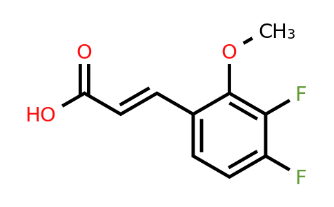 1807379-76-5 | 3,4-Difluoro-2-methoxycinnamic acid