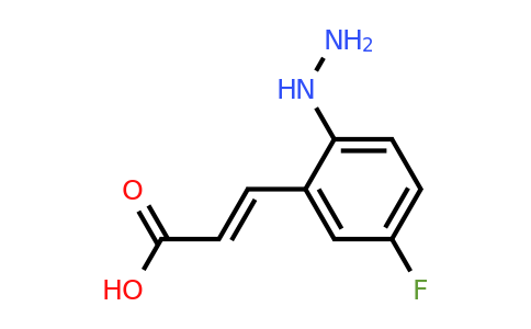 1807385-46-1 | 5-Fluoro-2-hydrazinylcinnamic acid