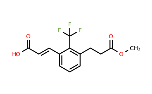 1807388-01-7 | 3-(3-Methoxy-3-oxopropyl)-2-(trifluoromethyl)cinnamic acid