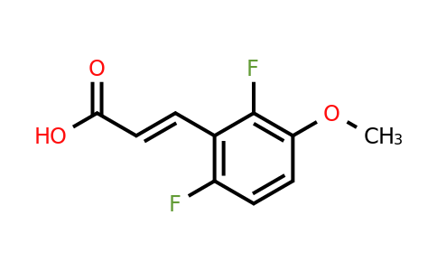 1807390-29-9 | 2,6-Difluoro-3-methoxycinnamic acid