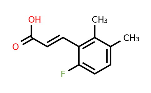 1807390-71-1 | 2,3-Dimethyl-6-fluorocinnamic acid