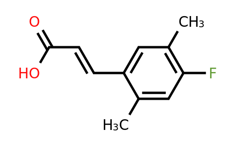 1807390-74-4 | 2,5-Dimethyl-4-fluorocinnamic acid