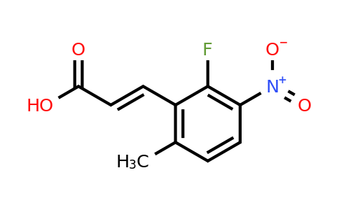 1807391-73-6 | 2-Fluoro-6-methyl-3-nitrocinnamic acid