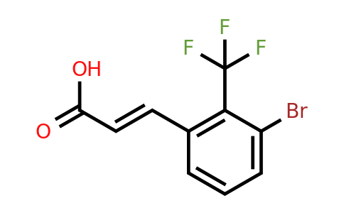 1807393-21-0 | 3-Bromo-2-(trifluoromethyl)cinnamic acid