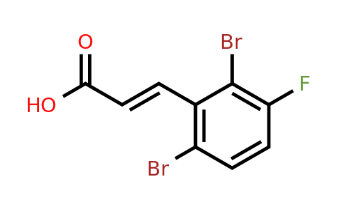 1807393-63-0 | 2,6-Dibromo-3-fluorocinnamic acid