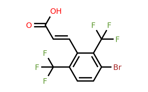 1807393-98-1 | 2,6-Bis(trifluoromethyl)-3-bromocinnamic acid