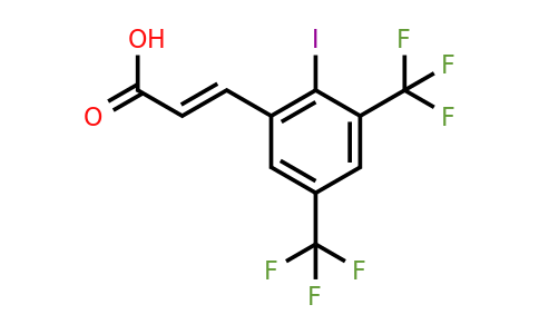 1807394-44-0 | 3,5-Bis(trifluoromethyl)-2-iodocinnamic acid