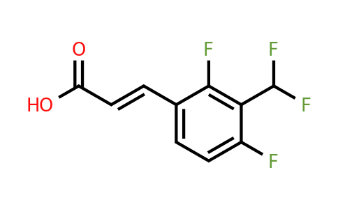 1807394-84-8 | 2,4-Difluoro-3-(difluoromethyl)cinnamic acid