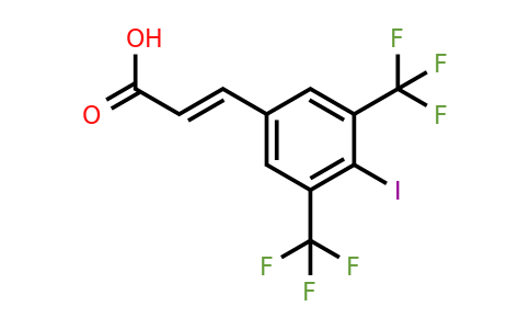 1807395-28-3 | 3,5-Bis(trifluoromethyl)-4-iodocinnamic acid