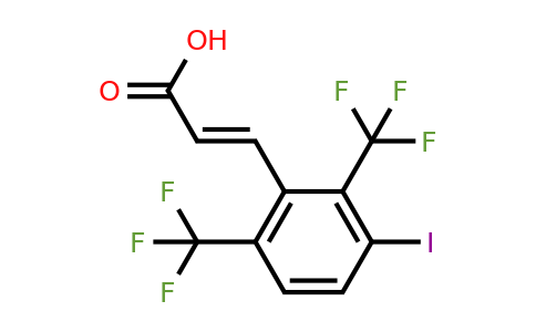 1807398-48-6 | 2,6-Bis(trifluoromethyl)-3-iodocinnamic acid