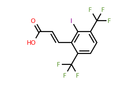 1807398-51-1 | 3,6-Bis(trifluoromethyl)-2-iodocinnamic acid