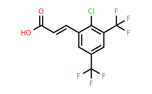 1807398-64-6 | 3,5-Bis(trifluoromethyl)-2-chlorocinnamic acid