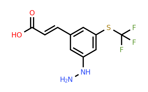 1807401-17-7 | 3-Hydrazinyl-5-(trifluoromethylthio)cinnamic acid