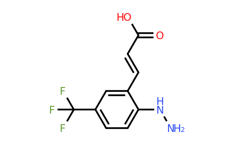 1807404-98-3 | 2-Hydrazinyl-5-(trifluoromethyl)cinnamic acid