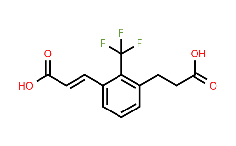 1807405-00-0 | 3-(2-Carboxyethyl)-2-(trifluoromethyl)cinnamic acid