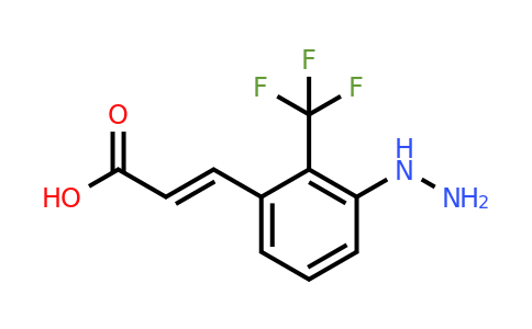 1807406-83-2 | 3-Hydrazinyl-2-(trifluoromethyl)cinnamic acid