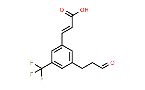 1807407-19-7 | 3-(3-Oxopropyl)-5-(trifluoromethyl)cinnamic acid