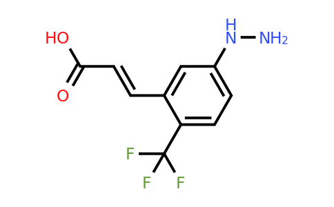 1807410-61-2 | 5-Hydrazinyl-2-(trifluoromethyl)cinnamic acid