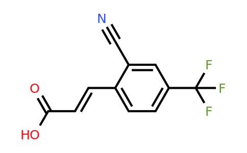1807411-33-1 | 2-Cyano-4-(trifluoromethyl)cinnamic acid