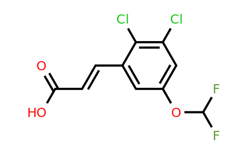 1807411-41-1 | 2,3-Dichloro-5-(difluoromethoxy)cinnamic acid
