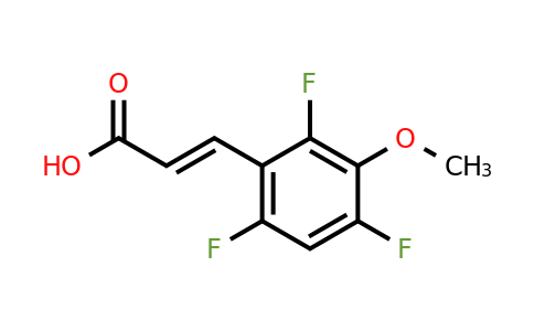 1807412-50-5 | 3-Methoxy-2,4,6-trifluorocinnamic acid