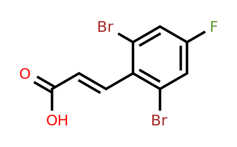 1807412-85-6 | 2,6-Dibromo-4-fluorocinnamic acid