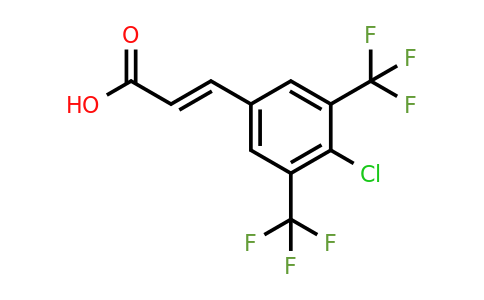 1807412-90-3 | 3,5-Bis(trifluoromethyl)-4-chlorocinnamic acid