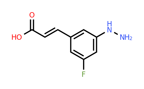 1807413-09-7 | 3-Fluoro-5-hydrazinylcinnamic acid