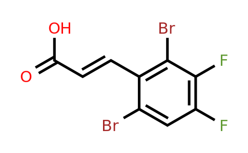 1807413-11-1 | 2,6-Dibromo-3,4-difluorocinnamic acid