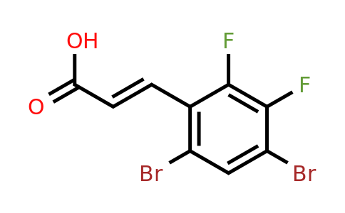 1807413-27-9 | 4,6-Dibromo-2,3-difluorocinnamic acid