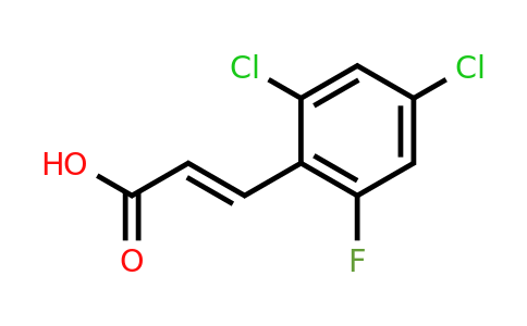 1807413-54-2 | 2,4-Dichloro-6-fluorocinnamic acid