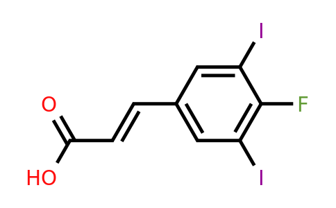 1807413-55-3 | 3,5-Diiodo-4-fluorocinnamic acid