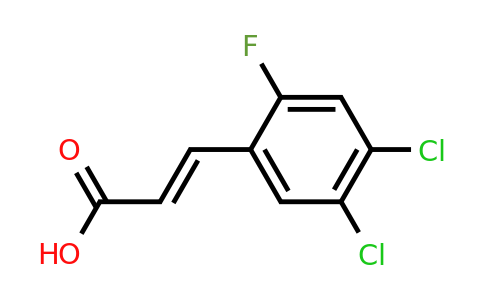 1807413-64-4 | 4,5-Dichloro-2-fluorocinnamic acid