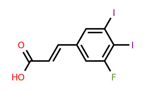1807414-09-0 | 3,4-Diiodo-5-fluorocinnamic acid