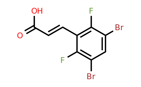 1807414-50-1 | 3,5-Dibromo-2,6-difluorocinnamic acid